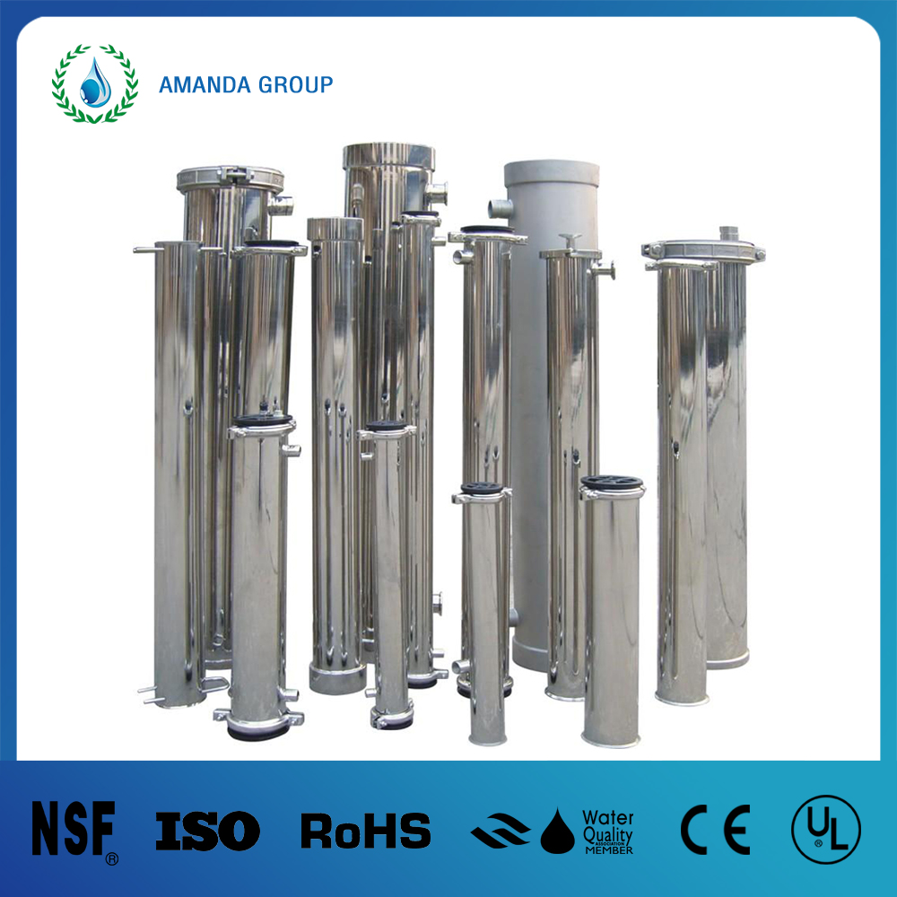 Stainless Steel 8 Inch RO Membrane Housing for Water Treatment